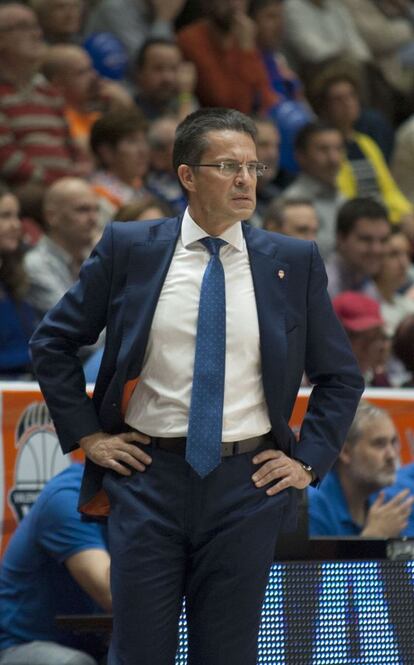 Pedro Martinez, entrenador del Valencia Basket.