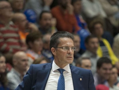 Pedro Martinez, entrenador del Valencia Basket.