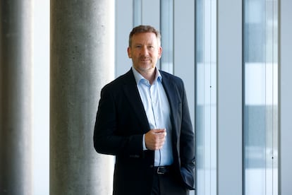 El consejero delegado de Esteve, Staffan Schüberg, este miércoles en Barcelona. 