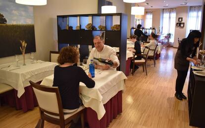 Comedor de Azafrán, en Villarrobledo (Albacete).