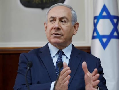 El primer ministro israel&iacute; Benjam&iacute;n Netanyahu el pasado domingo en Jerusal&eacute;n.