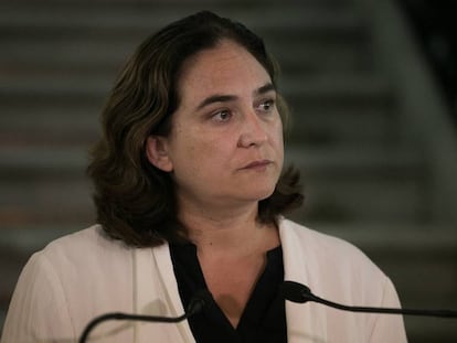 L'alcaldessa Ada Colau, en un acte recent.