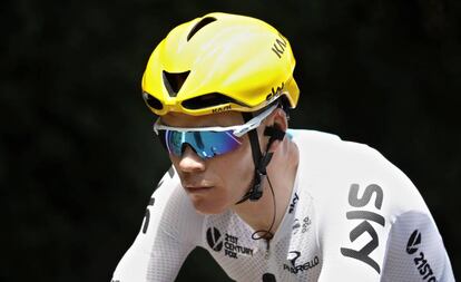 Froome, durante la 4ª etapa.