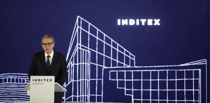 El presidente y consejero delegado de Inditex, Pablo Isla