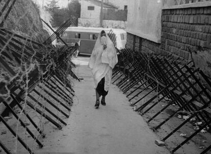 Imagen en la ciudad de Argel, en 1961, durante la guerra de independencia del país.