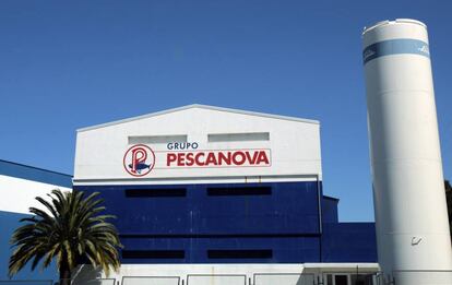 Fábrica del Grupo Pescanova en Vigo, en una imagen de archivo.