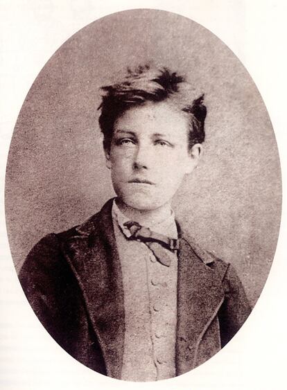 "Para mí Rimbaud es lo contrario de lo que yo soy. Como Evaristo Carriego para Borges. Lo fascinante de Rimbaud es que ese muchacho de 17 años tenía la mirada y la información literarias de un hombre de 80. Un prodigio que quizá nunca vuelva a repetirse". Arthur Rimbaud fotografiado en 1871, a los 17 años de edad.