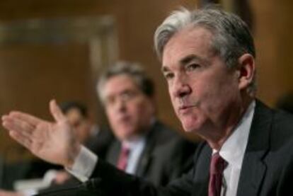 Jerome Powell, gobernador de la Reserva Federal.