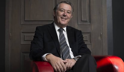 El exministro de Justicia Jose Maria Michavila, en el despacho de abogados de Madrid del que es socio fundador.