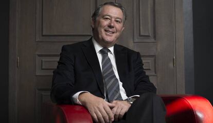 El exministro de Justicia Jose Maria Michavila, en el despacho de abogados de Madrid del que es socio fundador.