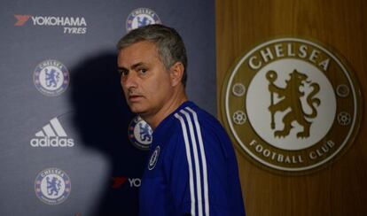 Mourinho durante una rueda de prensa.