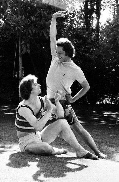 Antonio el Bailarín y Rudoph Nureyev, 1971