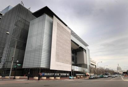 Fachada del Newseum, en Washington D. C.