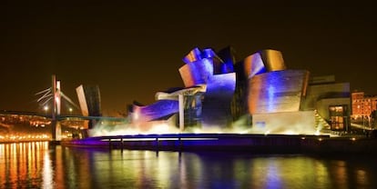 El Guggenheim Bilbao, uma das grandes obras de Gehry (1997).