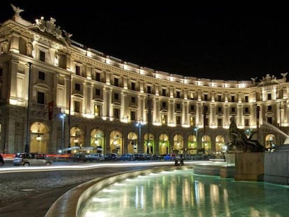 El hotel Palazzo Naiadi, en Roma, uno de los que gestionará NH tras el acuerdo.