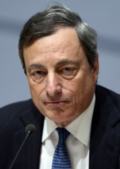 Mario Draghi, presidente del BCE