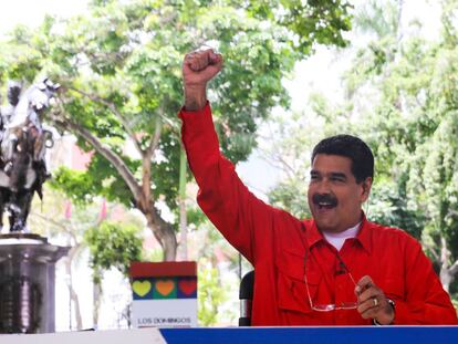 Maduro, durante a emissão de seu programa.