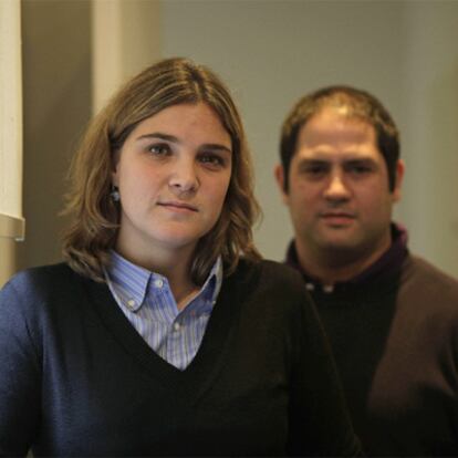 Marcela y Felipe Noble, en Buenos Aires en 2010.