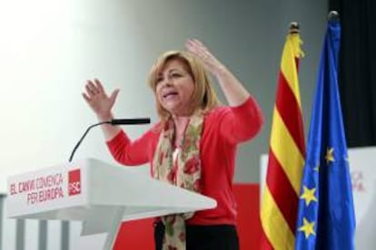 La candidata en las europeas y número dos del PSOE, Elena Valenciano. EFE/Archivo