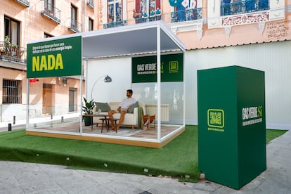 En las viviendas que disponen de caldera, el coste de instalación es de 0 euros. Como insisten en 'Gas Verde, Sí', NADA.