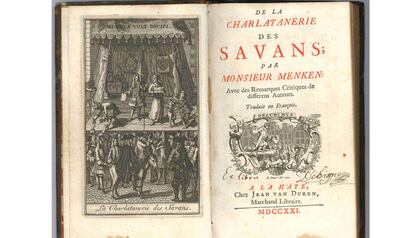 'De la charlatanerie des savans', un clàssic contra l’estultícia.