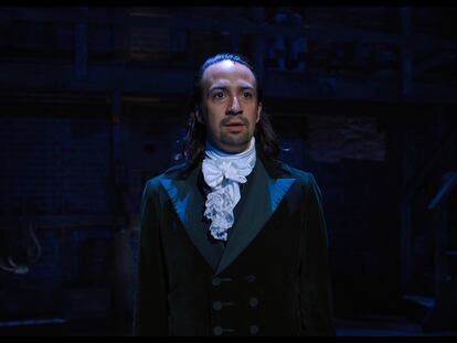 Lin-Manuel Miranda, en una función de 'Hamilton' en julio de 2016