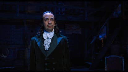 Lin-Manuel Miranda, en una función de 'Hamilton' en julio de 2016