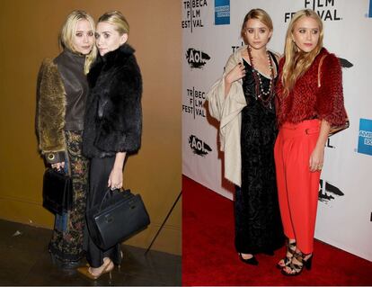 Mary Kate y Ashley, las hermanas Oslen, entre que nunca sonríen, sus caras pálidas y el vestuario gótico que lucen, parece que viven en un estado permanente de luto.