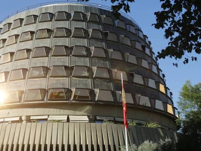 Sede del Constitucional en Madrid.
