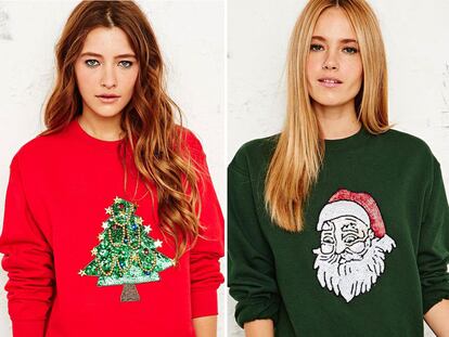 Pon un jersey navideño hortera en tu vida