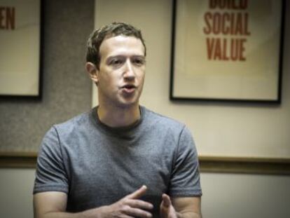 EL PAÍS asiste a un encuentro con Mark Zuckerberg con motivo del 13 aniversario de la red social