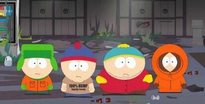 Protagonistas de la serie 'South Park'.