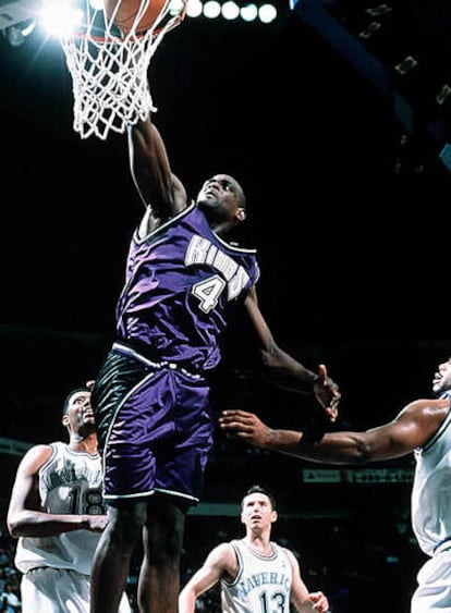 Chris Webber, en su etapa con Sacramento Kings