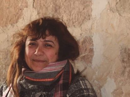Juana Ruiz Sánchez, encarcelada en Israel, en una imagen cedida por la familia.