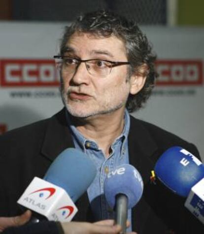 El secretario de Comunicación de CCOO, Fernando Lezcano. EFE/Archivo