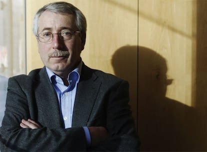 El nuevo líder de CC OO, Ignacio Fernández Toxo, ayer en el Palacio de Congresos de Madrid.