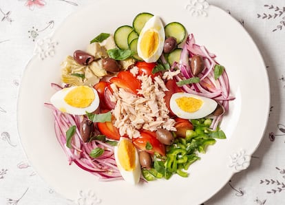 Receta ensalada nizarda