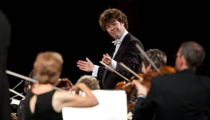 El director de orquesta, Pablo Heras Casado.
