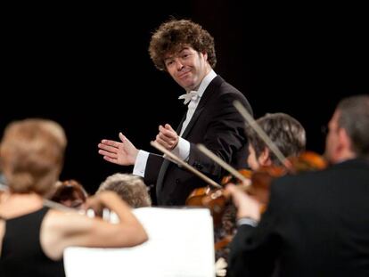 El director de orquesta, Pablo Heras Casado. 