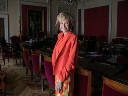 La presidenta del Consejo de Estado, María Teresa Fernández de La Vega, en 2018.