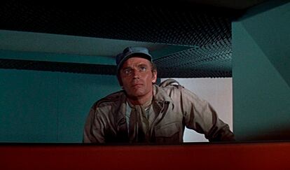 Charlton Heston, como el detective Thorn en 'Cuando el destino nos alcance', de Richard Fleischer (1973).