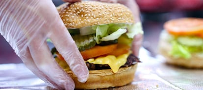 Hamburguesa de Five Guys.