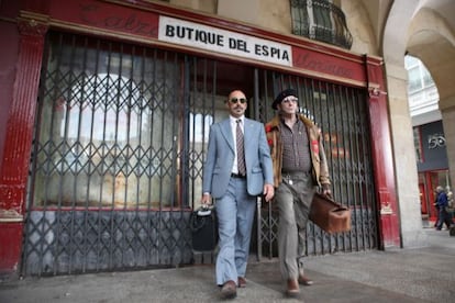 Manuel Manquiña y Karra Elejalde, en 'Rey gitano'.