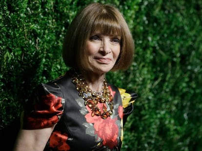 Anna Wintour aen los premios CFDA / Vogue Fashion Fund celebrados en Nueva York el 5 de noviembre de 2018.