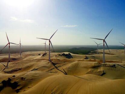 Aerogeneradores de Siemens Gamesa en Brasil.