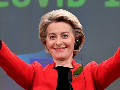 Presidenta de la Comisión Europea, Ursula von der Leyen.