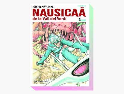 Portada de 'Nausicaä de la Vall del Vent', de Hayao Miyazaki.