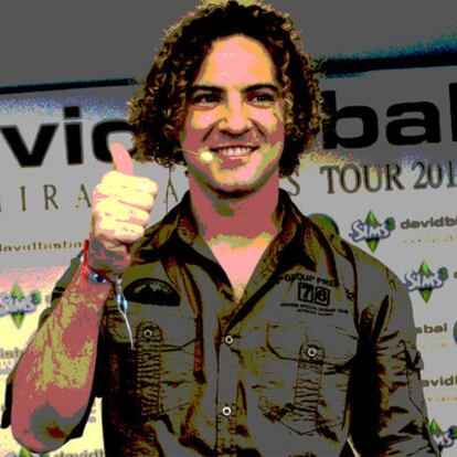 David Bisbal, durante la presentación de su actual gira <i>Sin mirar atrás</i>.