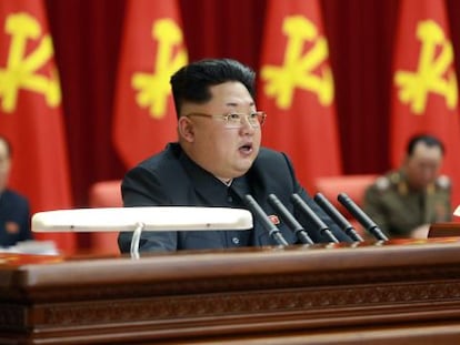 El líder norcoreano Kim Jong-un.