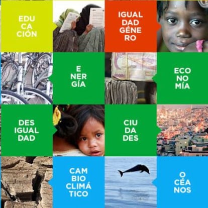 Imagen del Especial ODS publicado por Planeta Futuro.